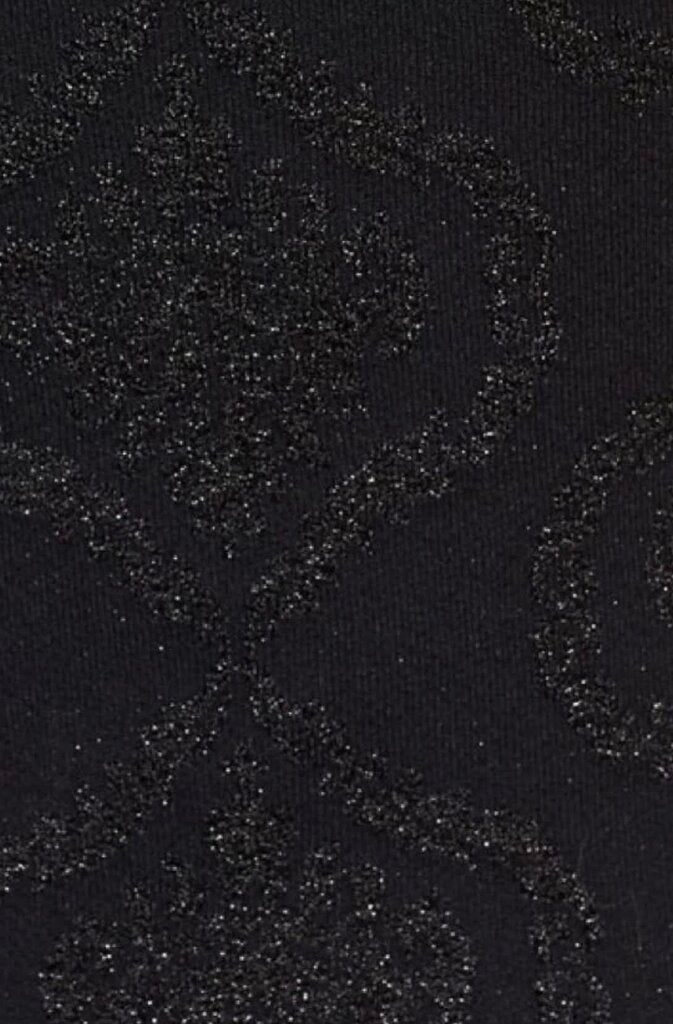 Alice &Olivia Penley Metallic Jacquard Knit Dress - Size Large