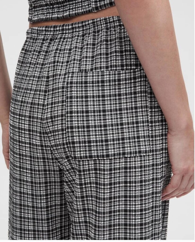 Lululemon Seersucker Check Mid-Rise Pull-On Pants NWT - Size Small