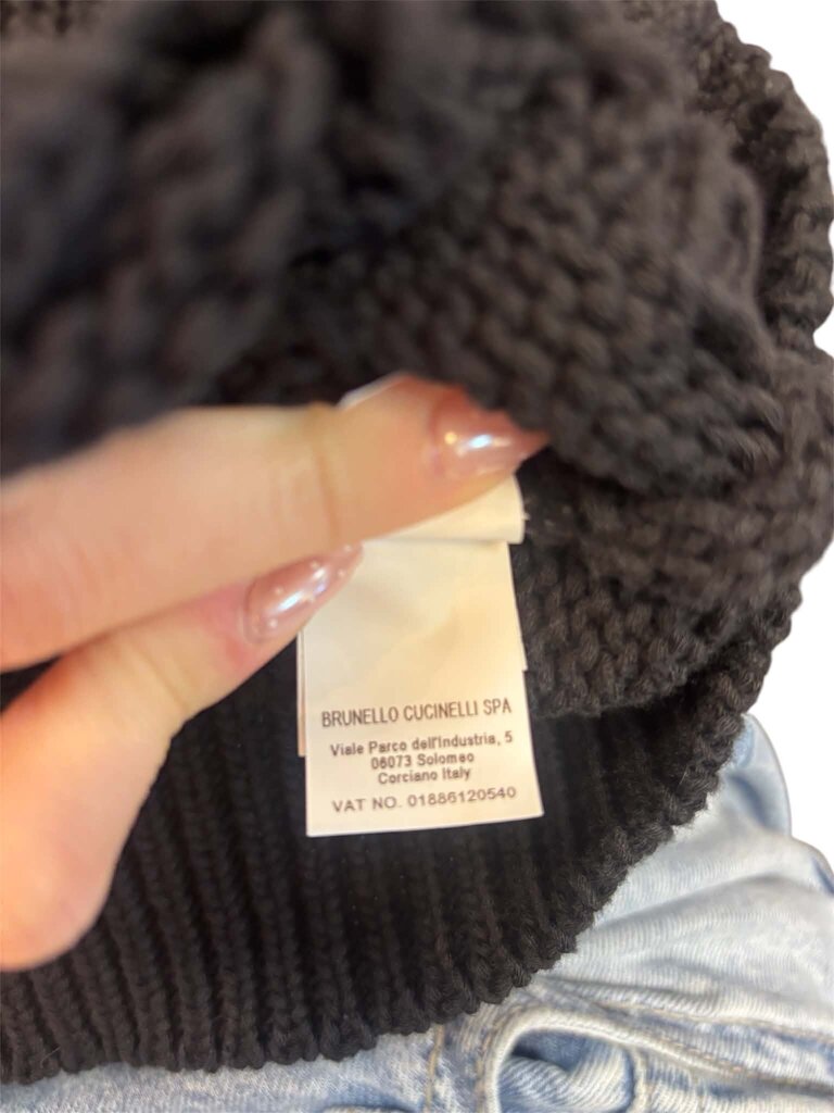 Brunello Cucinelli Basket Weave Sweater- Size Large