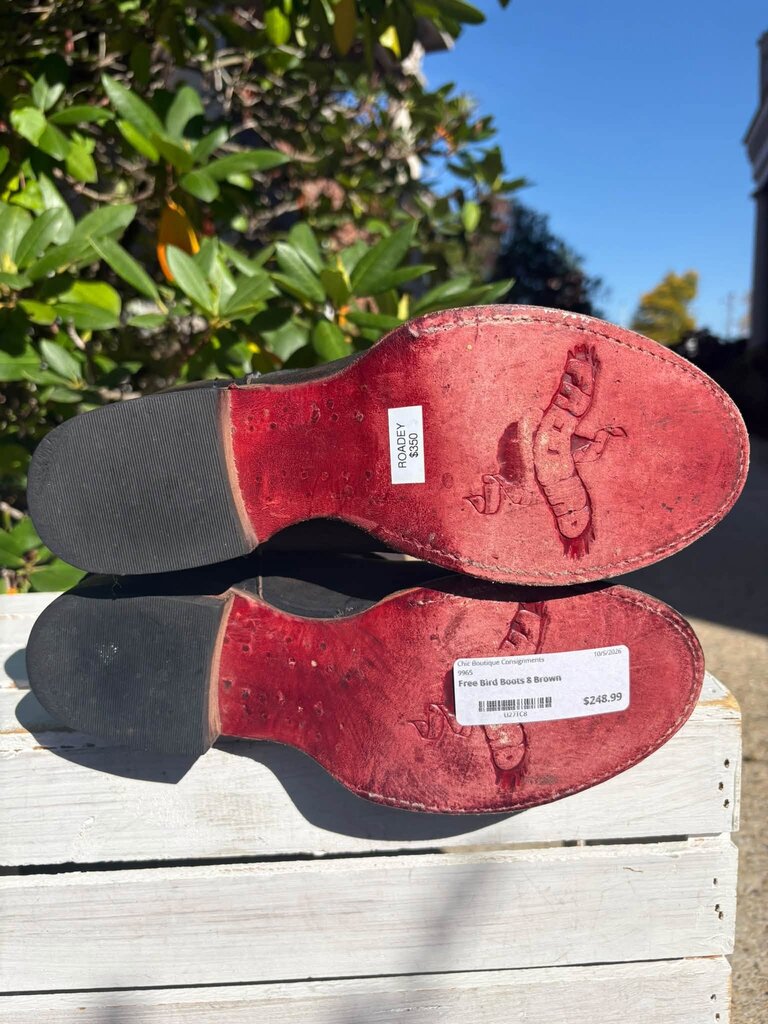 Free Bird Steven Roadey Tall Boots - Size 8 (Retails for $350)