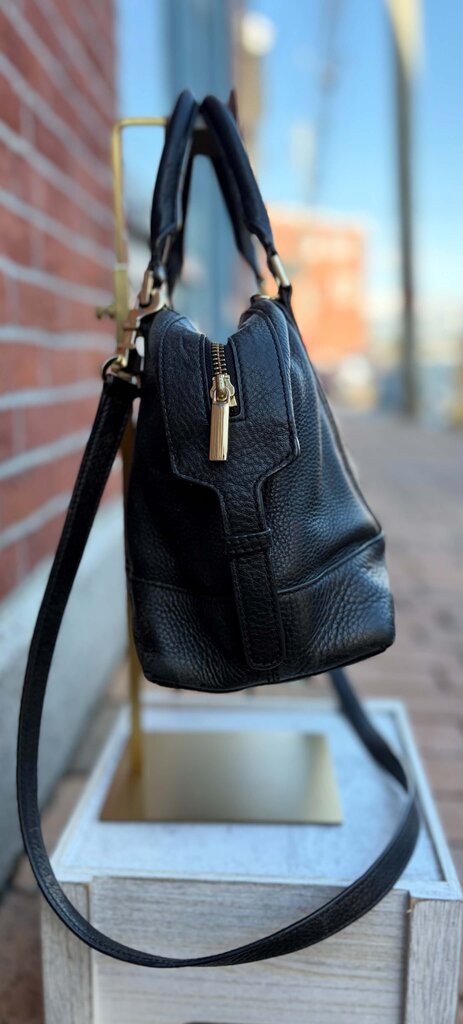 Tory Burch Landon Pebbled Satchel