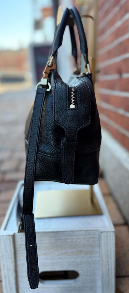 Tory Burch Landon Pebbled Satchel