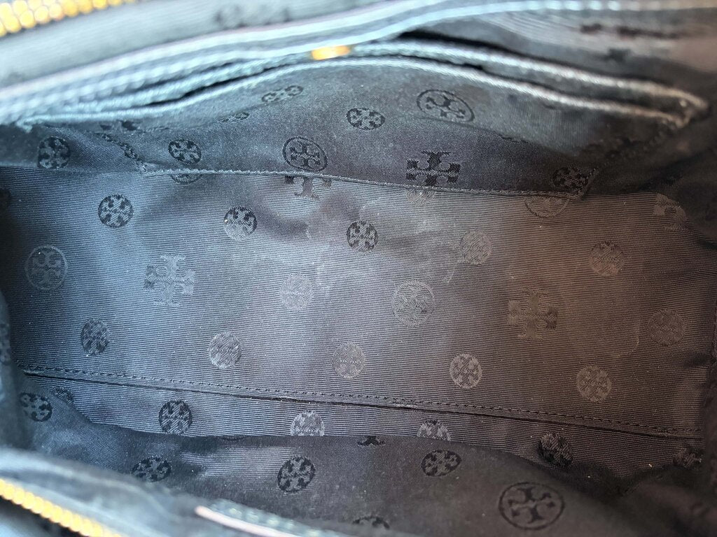 Tory Burch Landon Pebbled Satchel