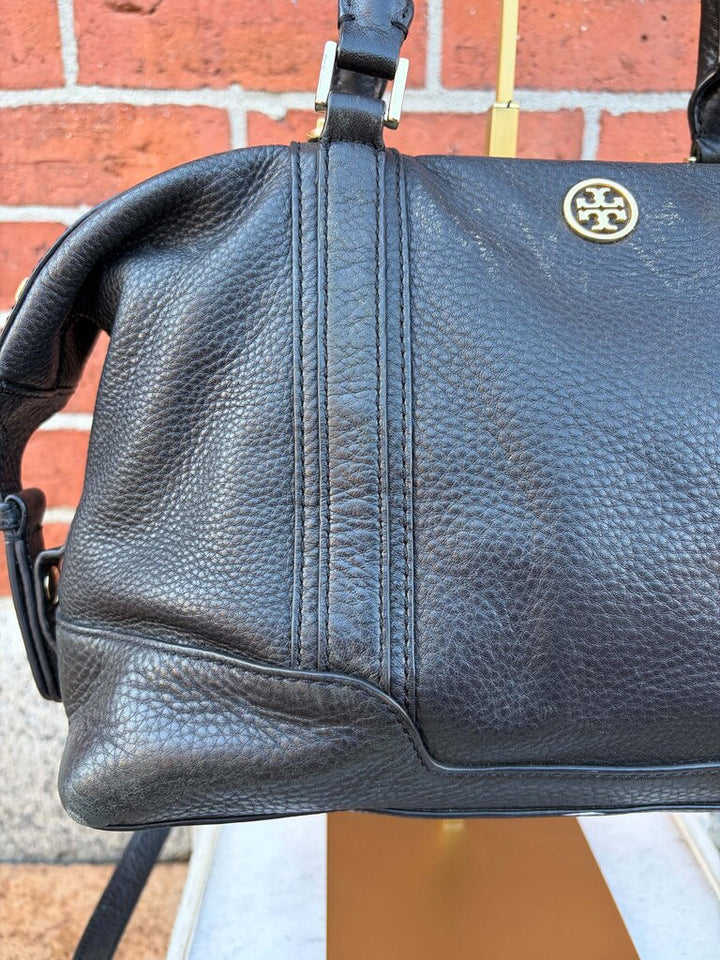 Tory Burch Landon Pebbled Satchel