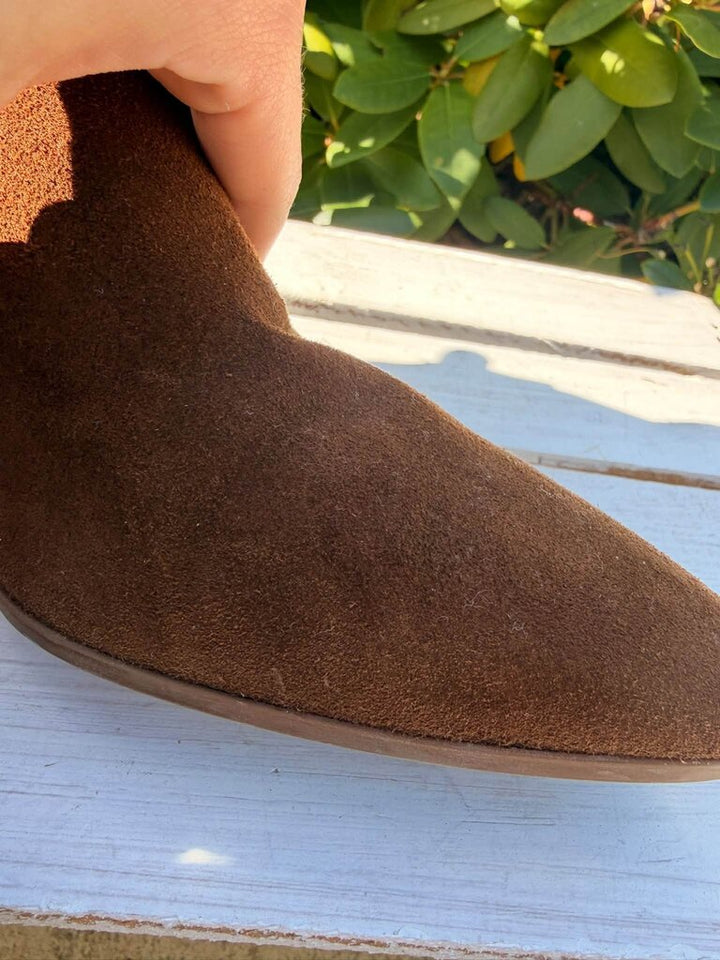 Aquatalia Farica Suede Chelsea Boots - Size 8.5