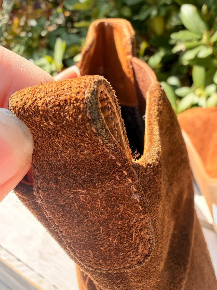 Aquatalia Farica Suede Chelsea Boots - Size 8.5