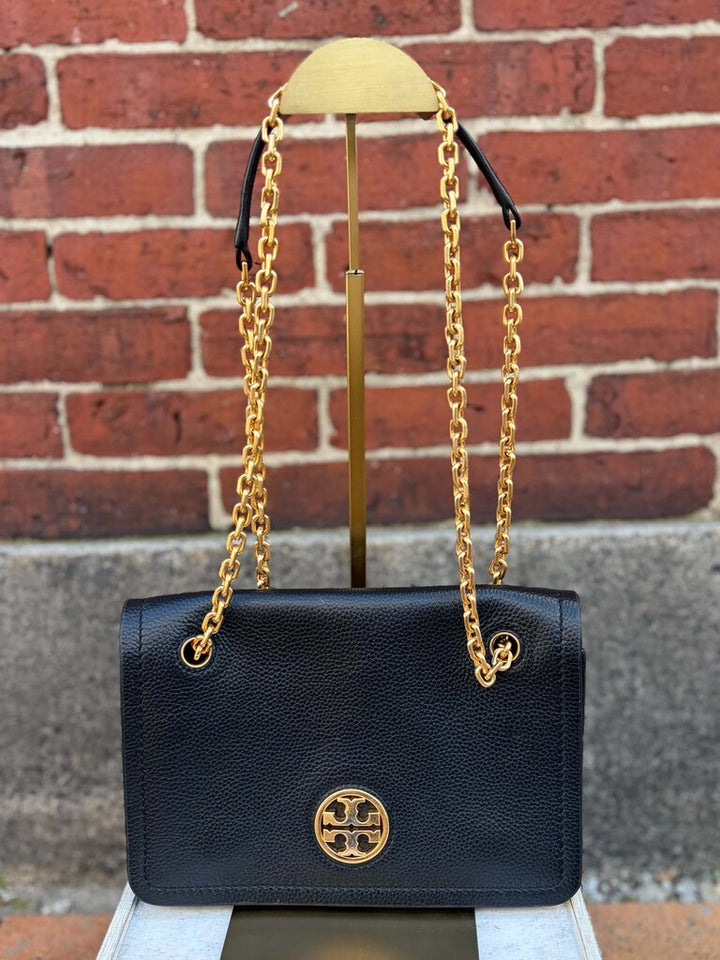 Tory Burch Carson Convertible Leather Crossbody Bag (Retails $498)