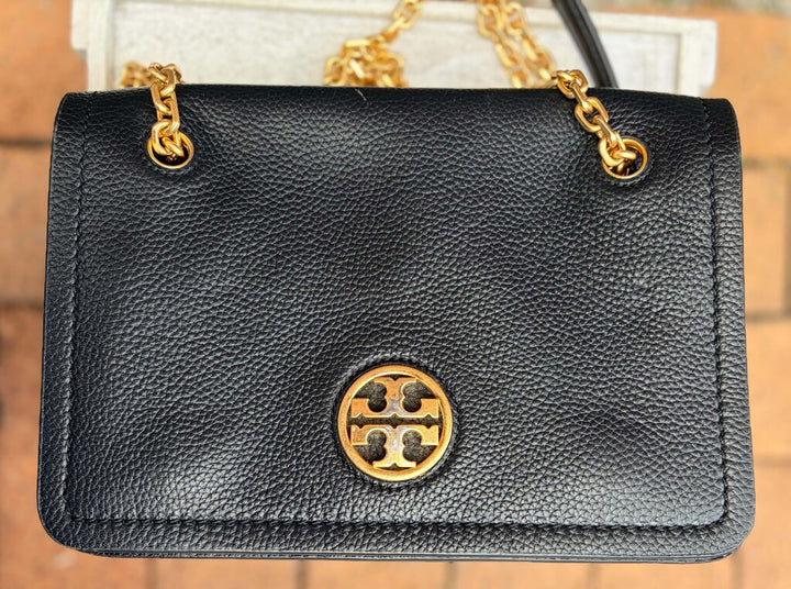 Tory Burch Carson Convertible Leather Crossbody Bag (Retails $498)