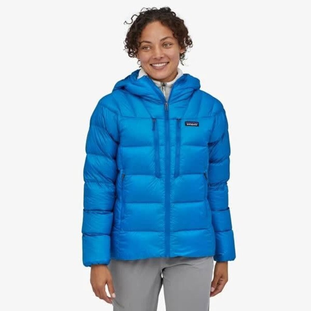 Patagonia Women's Fitz Roy Down Hoody Belay Jacket 800 Fill Power - Size Medium (retails $420)