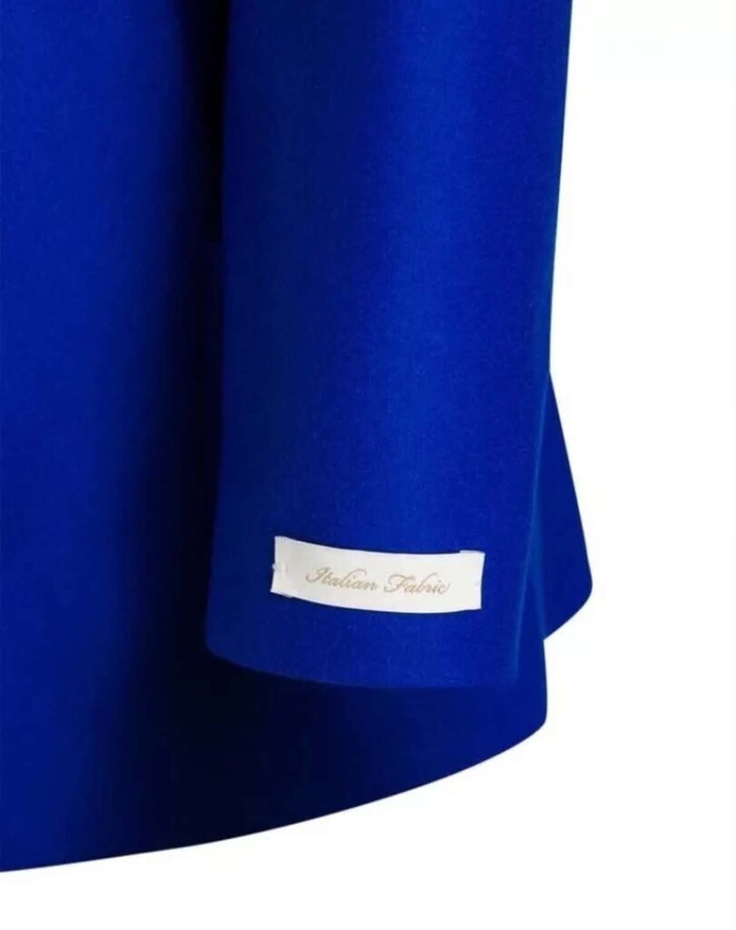 Ted Baker NWT Rytaa Blue Short Wool Wrap Coat - Size 1 (Retails $369)