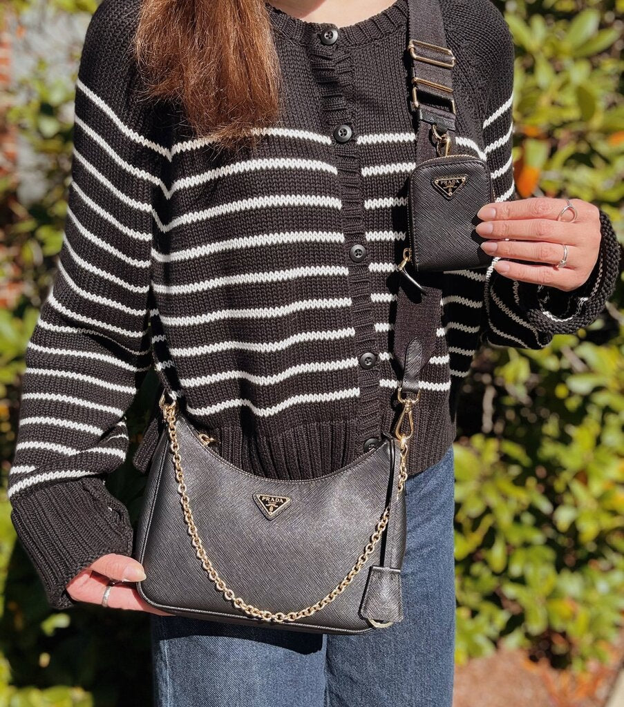 Prada Re-Edition 2005 Saffiano Leather Shoulder Bag