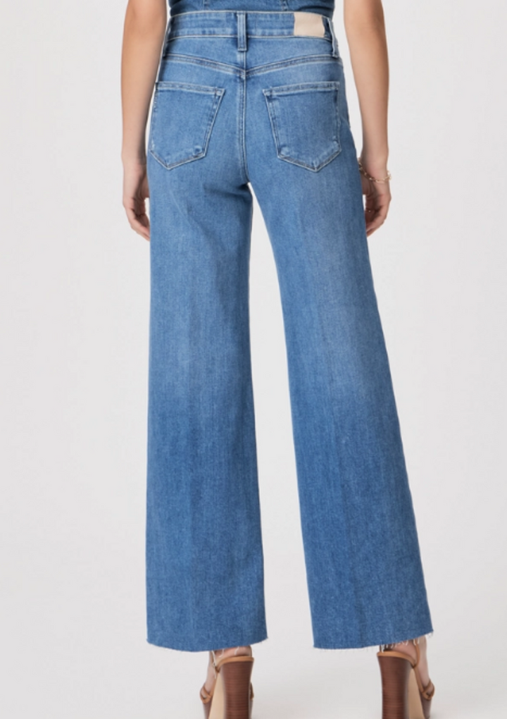 Paige Anessa Wide Leg Jeans - Size 33