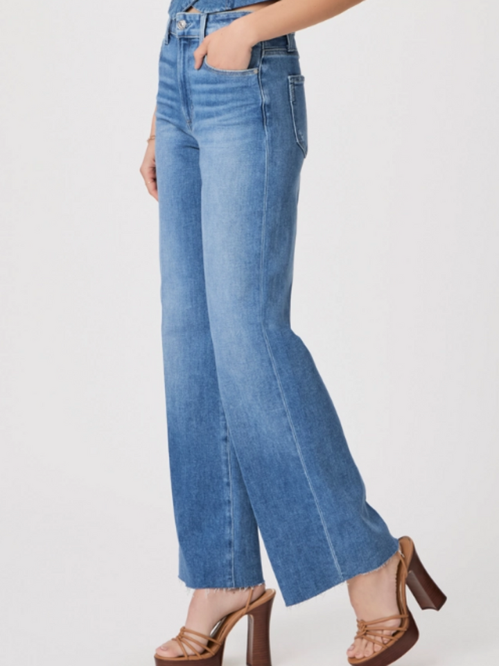 Paige Anessa Wide Leg Jeans - Size 33