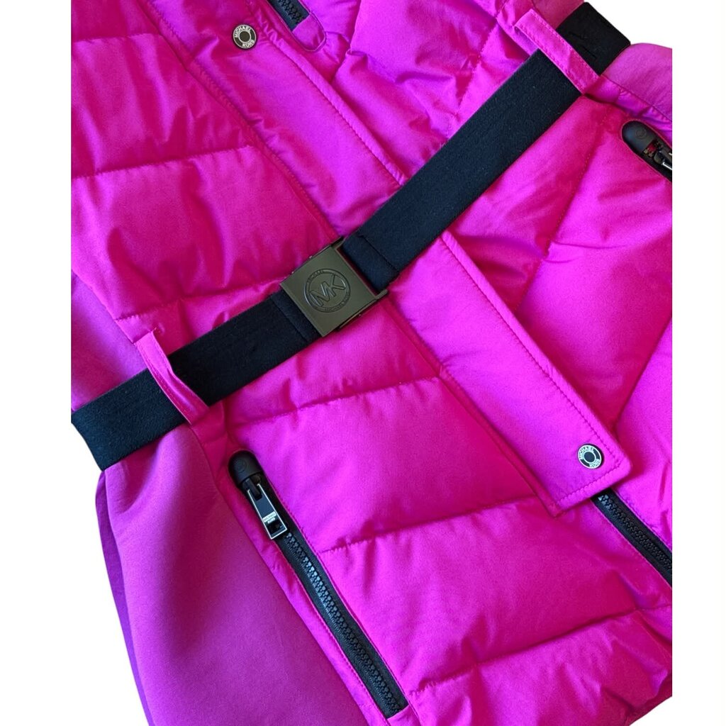 Michael Kors Belted Puffer Jacket - Size Large