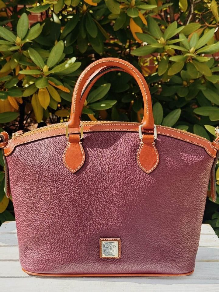 Dooney & Bourke Pebble Grain Domed Satchel (Retails for $398)