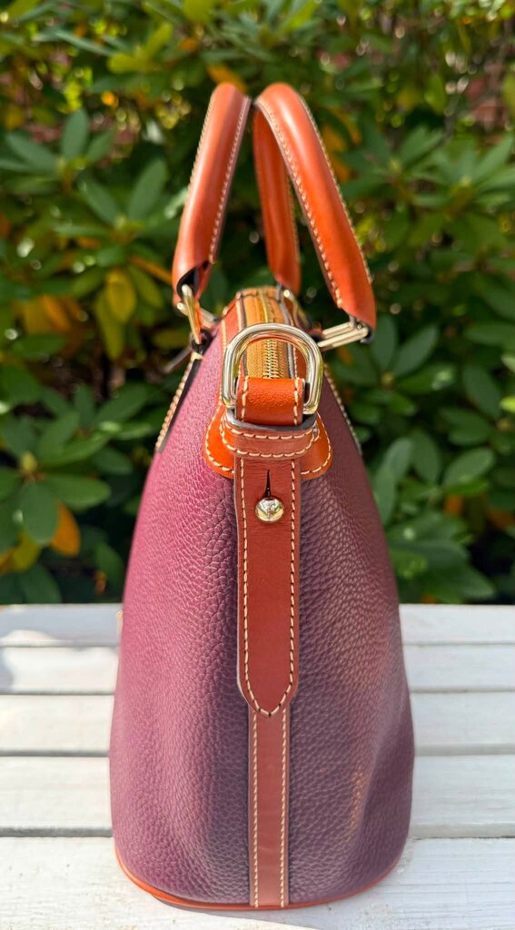 Dooney & Bourke Pebble Grain Domed Satchel (Retails for $398)