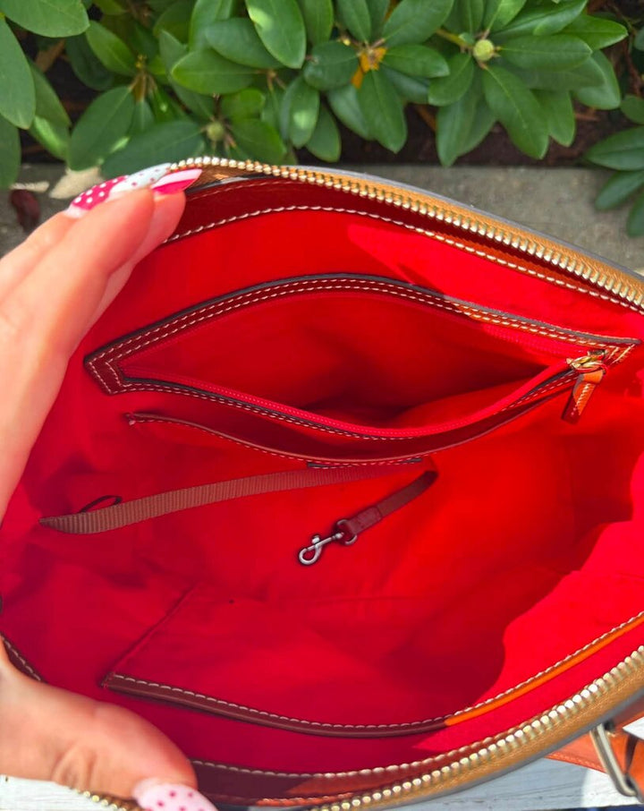 Dooney & Bourke Pebble Grain Domed Satchel (Retails for $398)