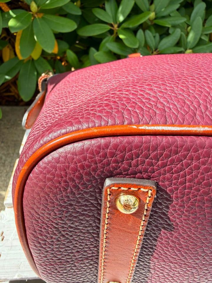 Dooney & Bourke Pebble Grain Domed Satchel (Retails for $398)