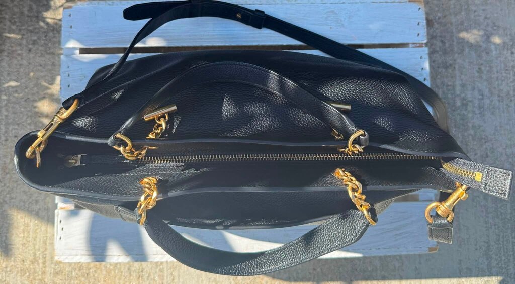 Tory Burch Leather Britten Satchel