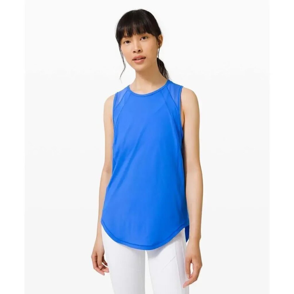 Lululemon Sculpt Tank in Wild Bluebell - Size 2