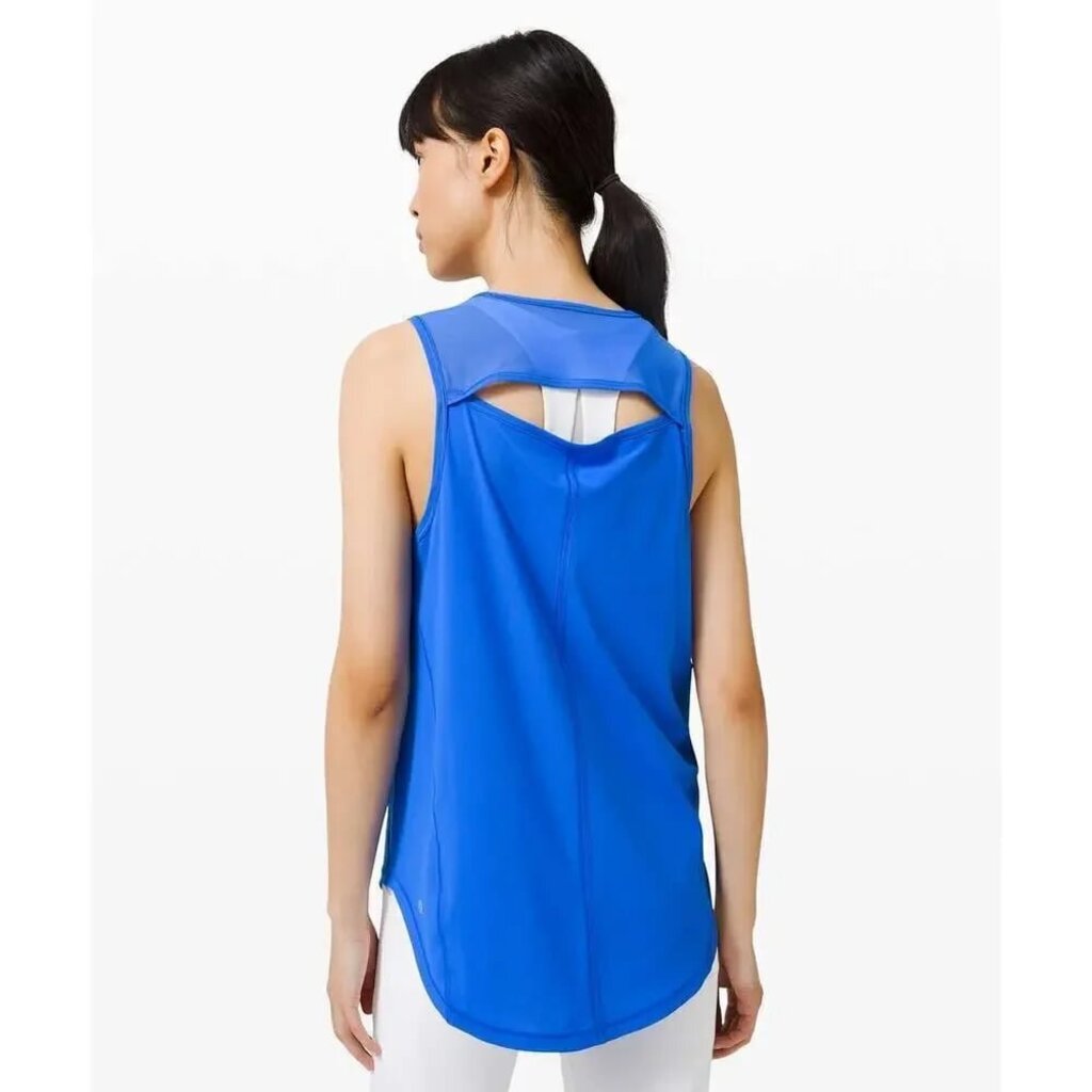 Lululemon Sculpt Tank in Wild Bluebell - Size 2