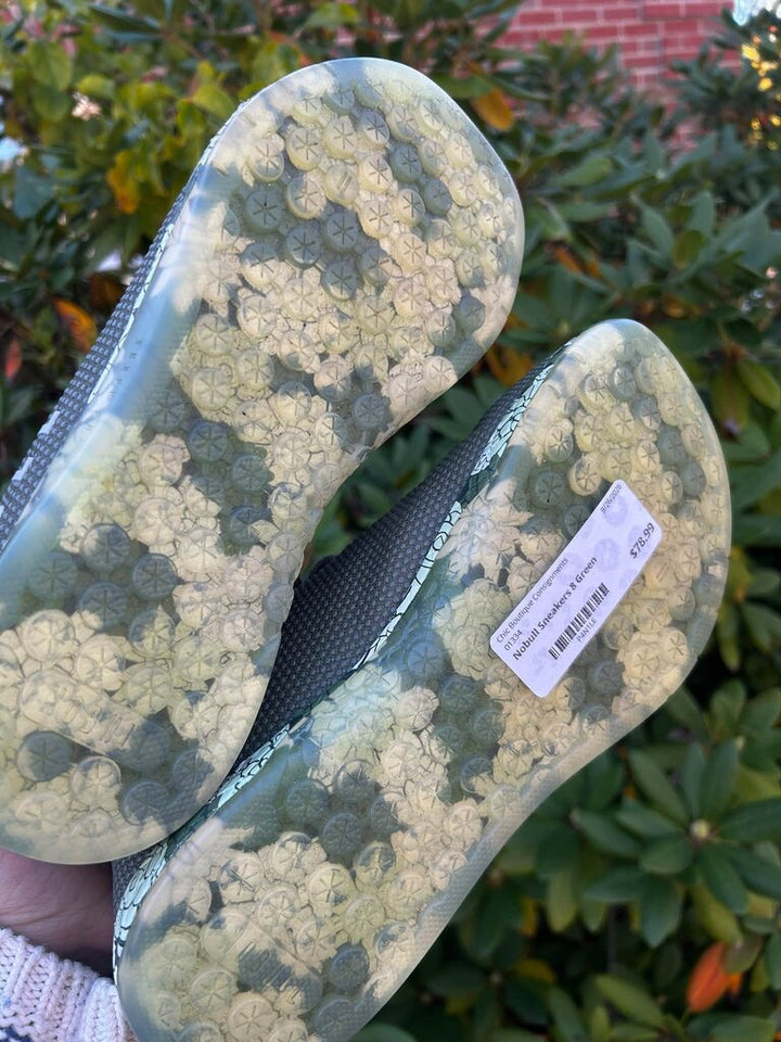 Nobull Limited Edition Mist Succulent Trainer in Army Green - Size 8
