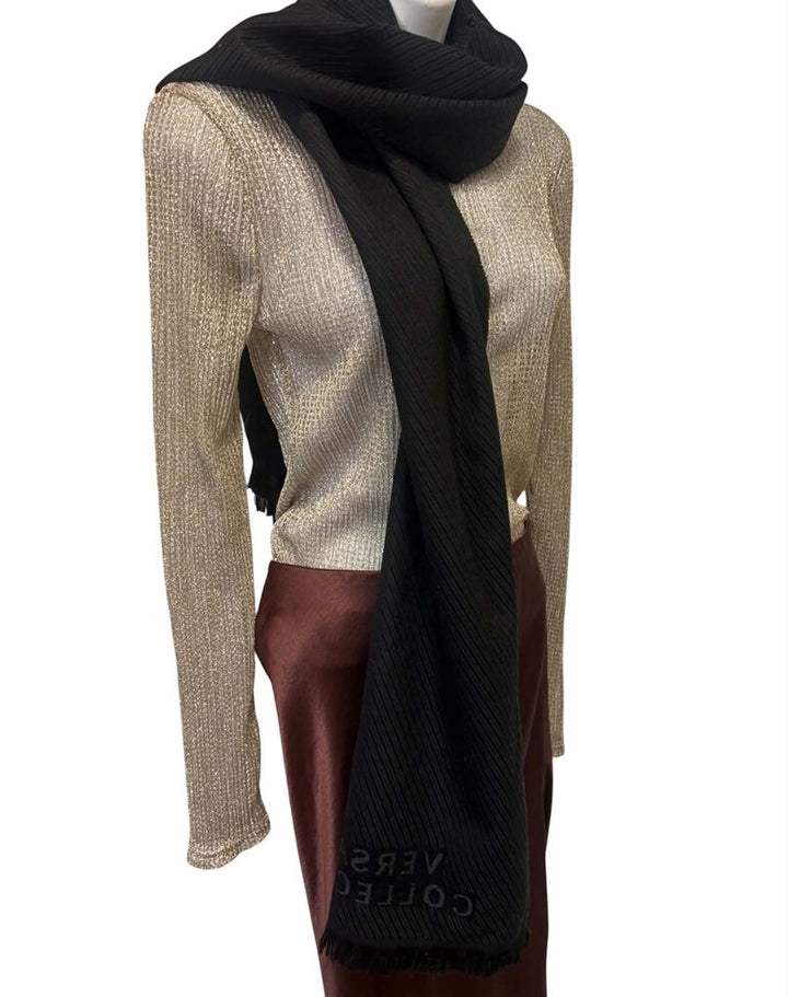 Versace Collection Wool Blend Scarf