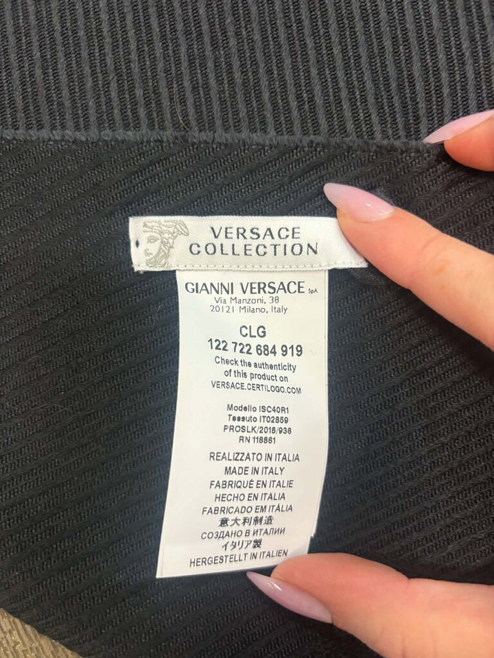 Versace Collection Wool Blend Scarf