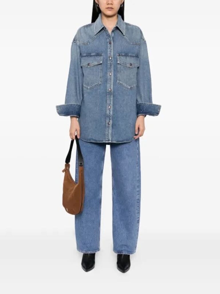 Agolde Lotta Denim Jacket- Size Medium