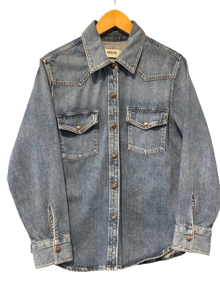 Agolde Lotta Denim Jacket- Size Medium