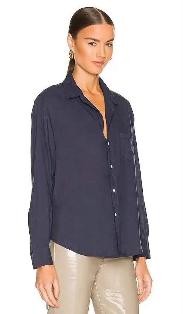Frank & Eileen Eileen Woven Button Up Top - Size Large