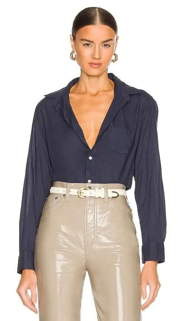 Frank & Eileen Eileen Woven Button Up Top - Size Large