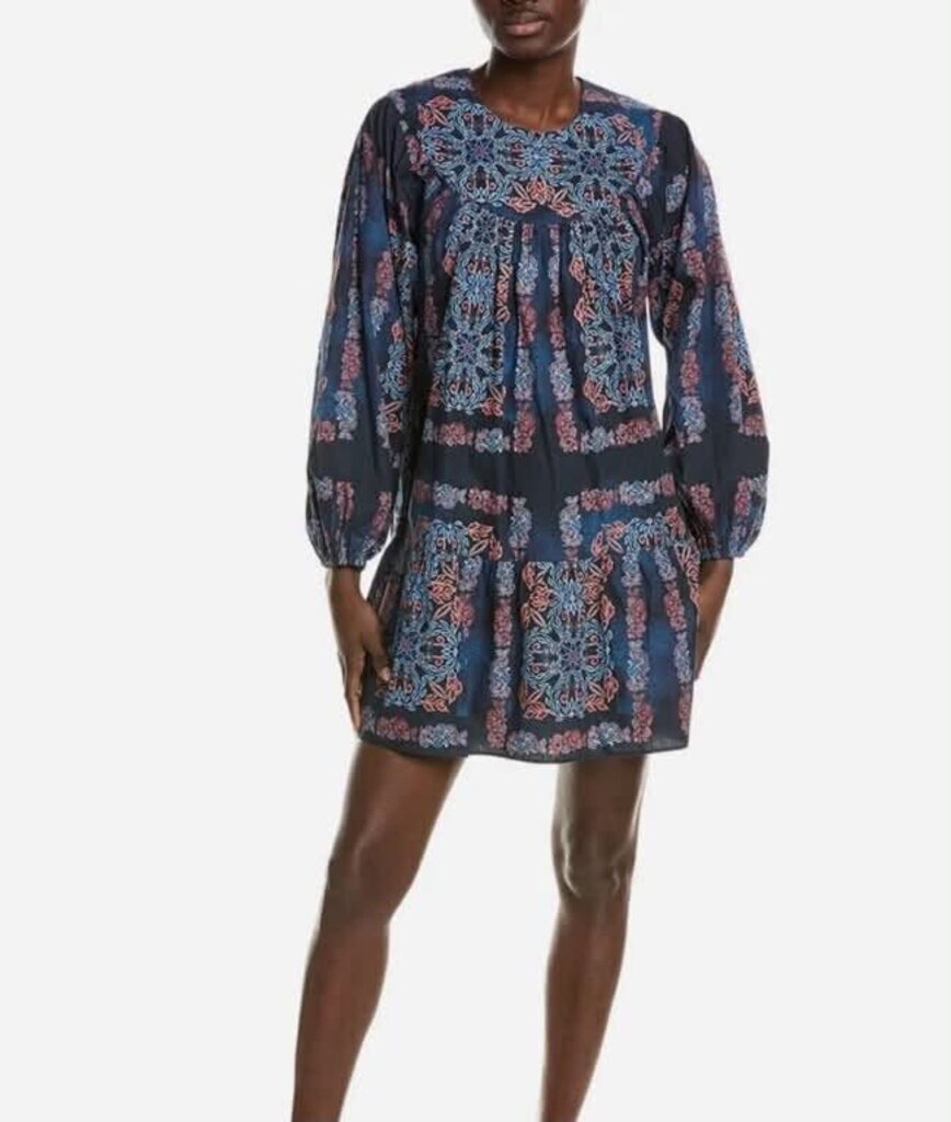 Celina Moon NWT Floral Boho Mini Dress - Size Small