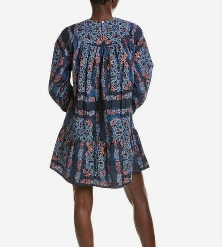 Celina Moon NWT Floral Boho Mini Dress - Size Small