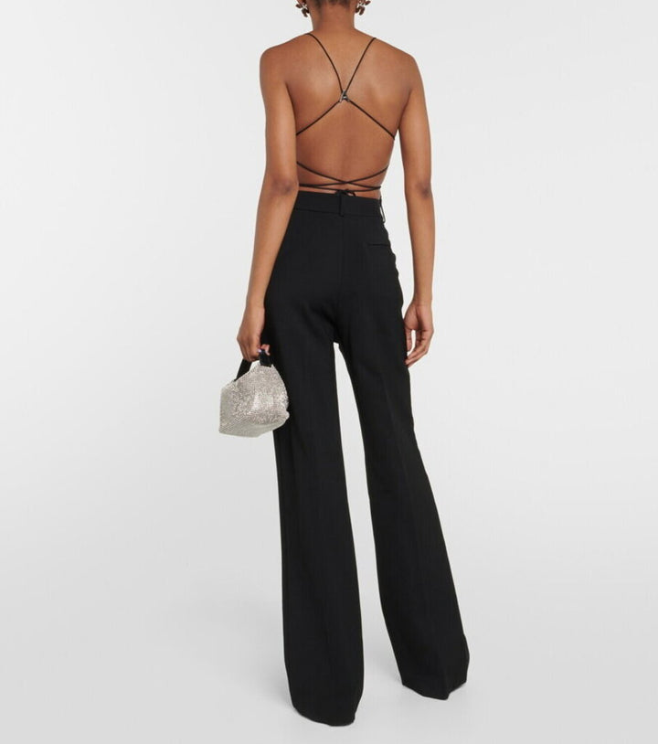 Area NWT Crystal Slit Trouser - Size 4