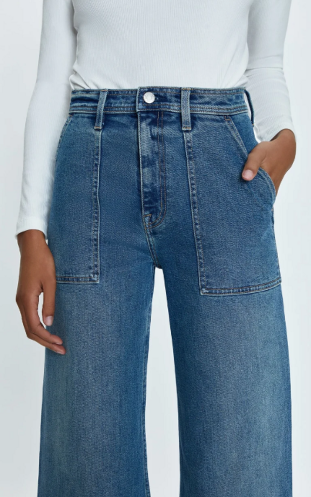 Pistola Penny Utility Jeans in Canal - Size 28 (Retails for $178)
