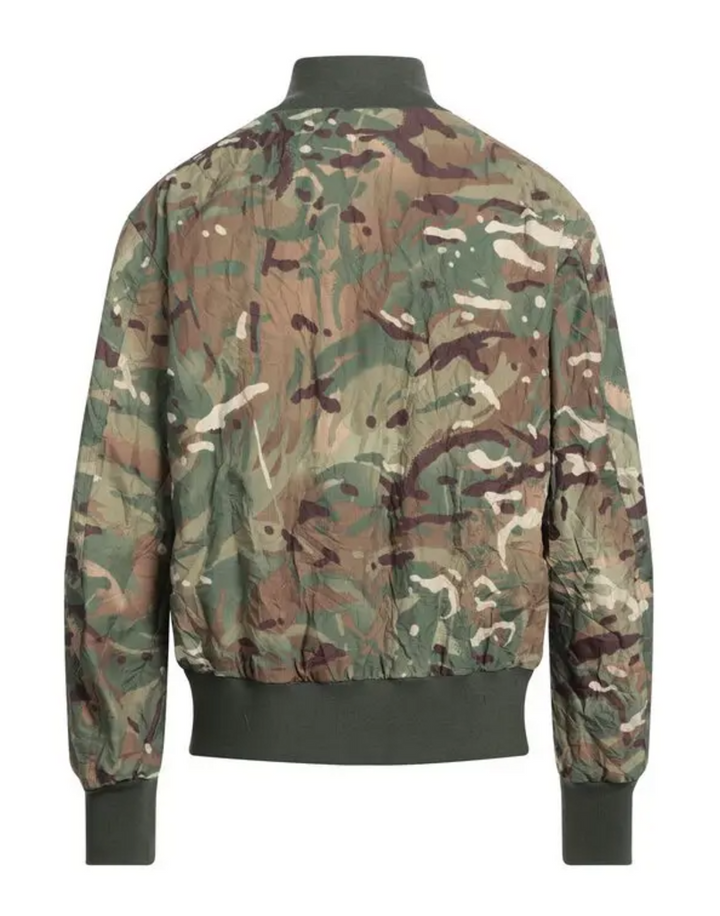 Dolce & Gabbana Mens Camouflage Bomber Jacket - Size IT 54
