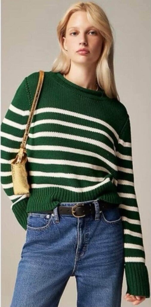 J Crew Heritage Cotton Rollneck Sweater - Size XS