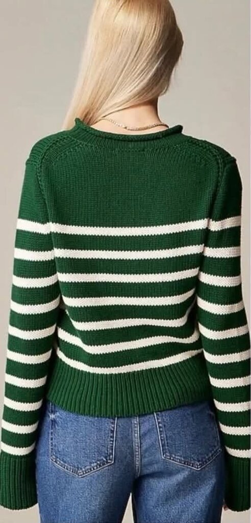 J Crew Heritage Cotton Rollneck Sweater - Size XS