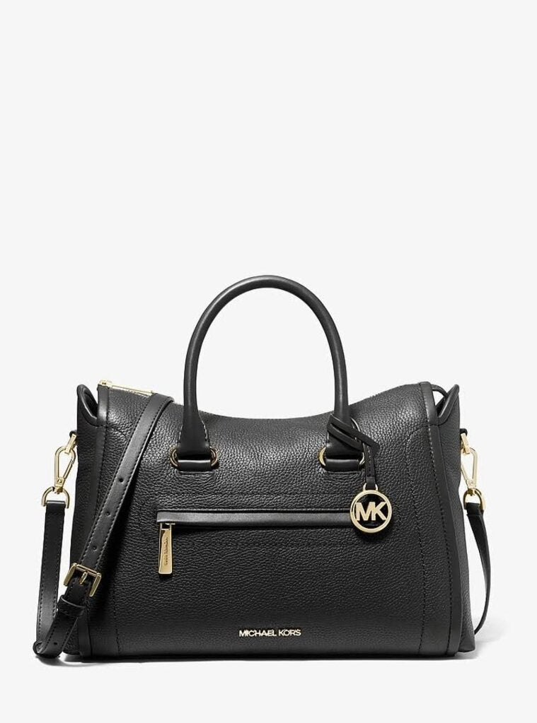 Michael Kors NWT Carine Large Pebbled Leather Satchel (Retails for $558)