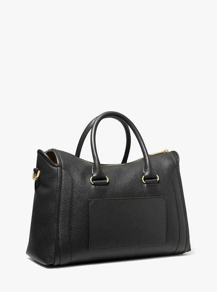 Michael Kors NWT Carine Large Pebbled Leather Satchel (Retails for $558)