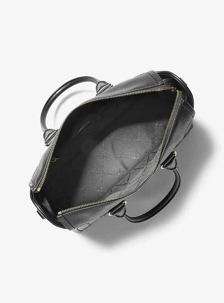 Michael Kors NWT Carine Large Pebbled Leather Satchel (Retails for $558)