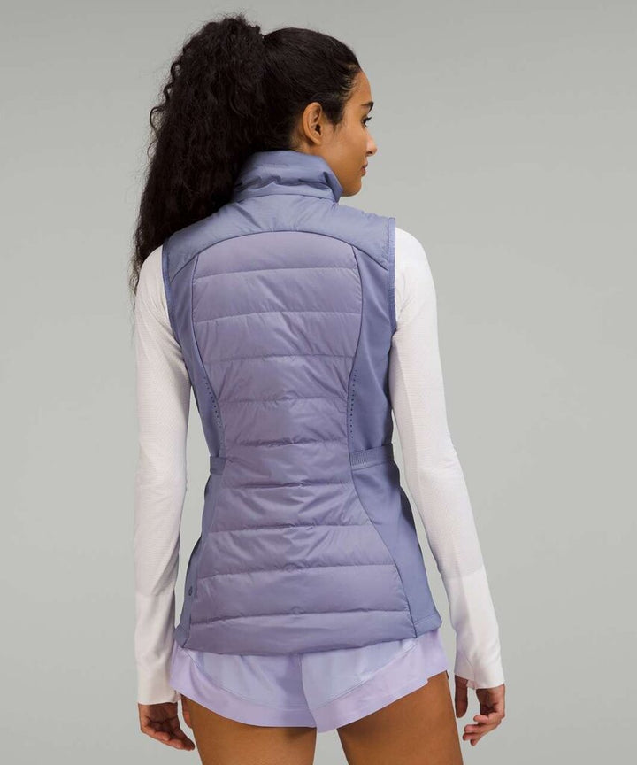 Lululemon Down For It All Vest in Peri Purple - Size 10