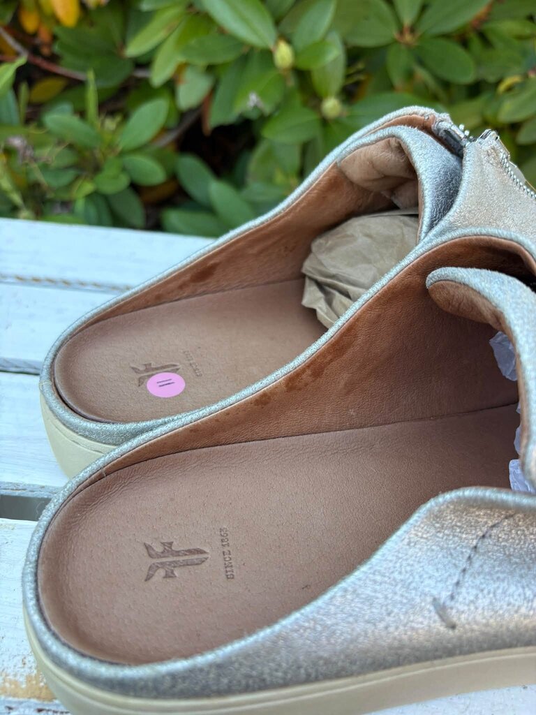 Frye Lena Zip Mule Sneakers - Size 11