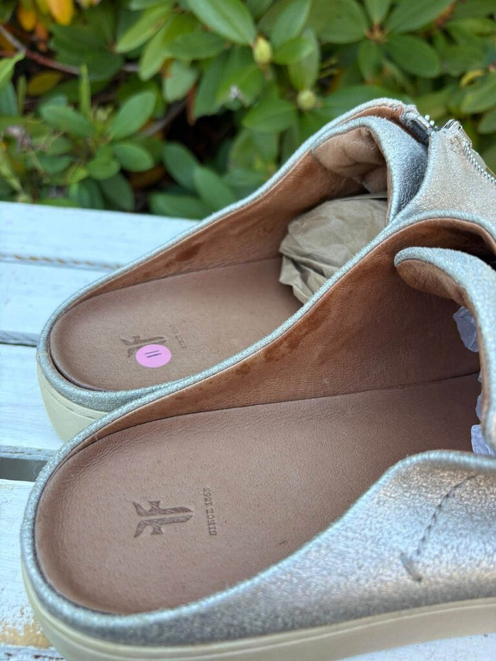 Frye Lena Zip Mule Sneakers - Size 11