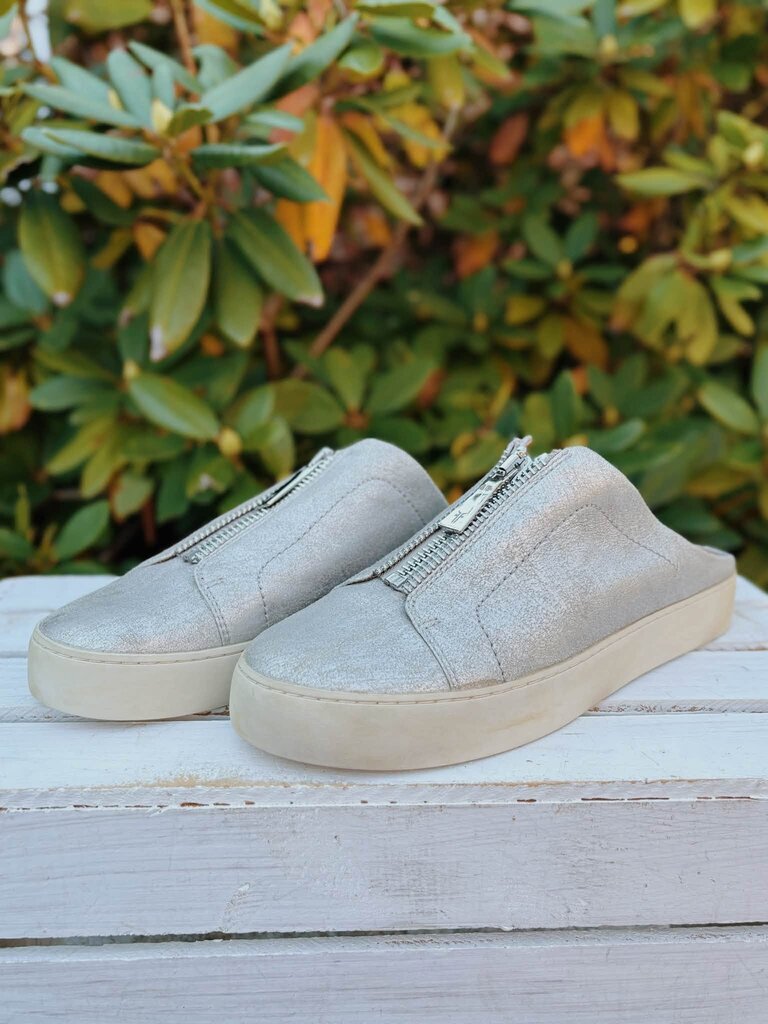Frye Lena Zip Mule Sneakers - Size 11