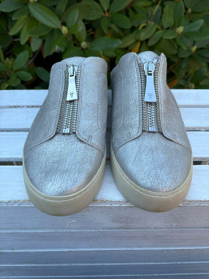Frye Lena Zip Mule Sneakers - Size 11