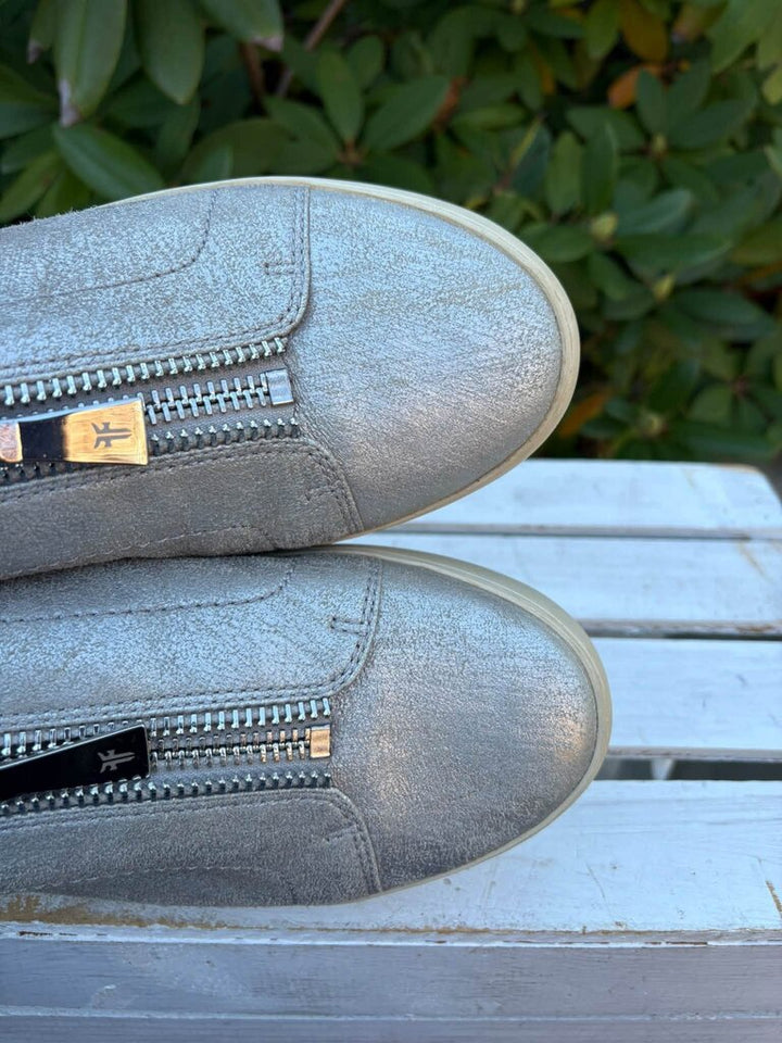 Frye Lena Zip Mule Sneakers - Size 11