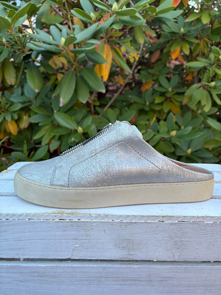 Frye Lena Zip Mule Sneakers - Size 11