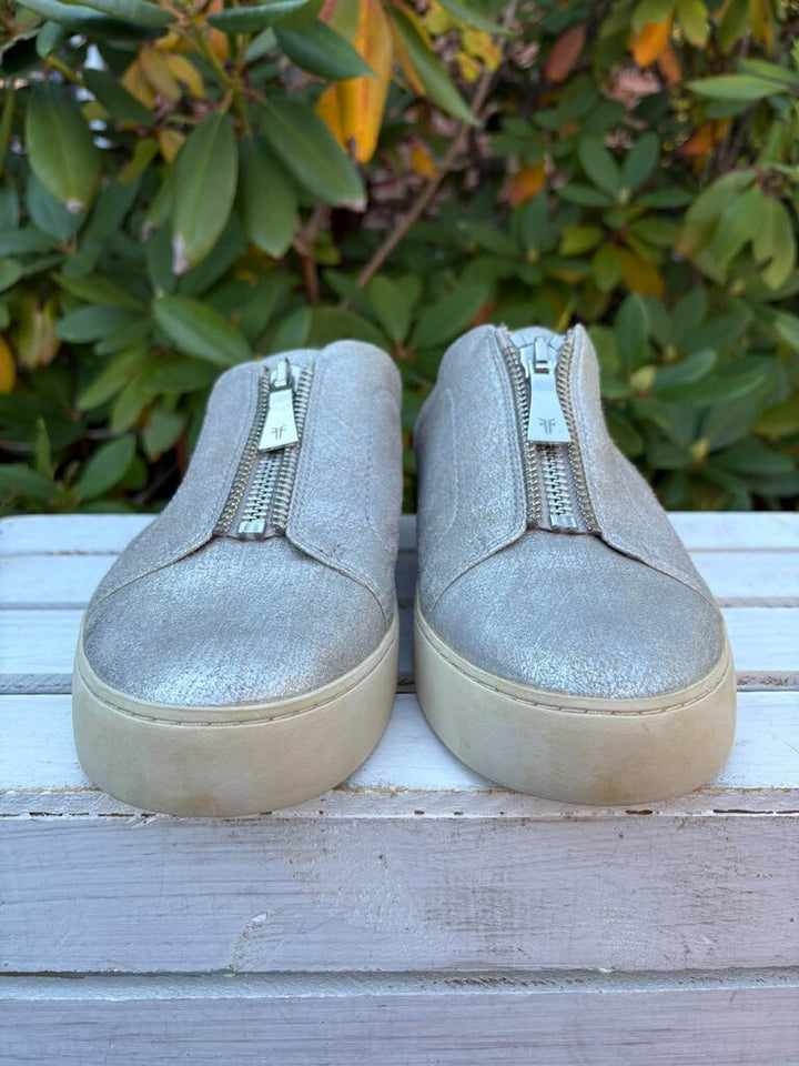 Frye Lena Zip Mule Sneakers - Size 11